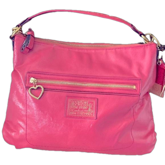 Coach Liquid Leather Daisy Poppy - Picture 2 of 15